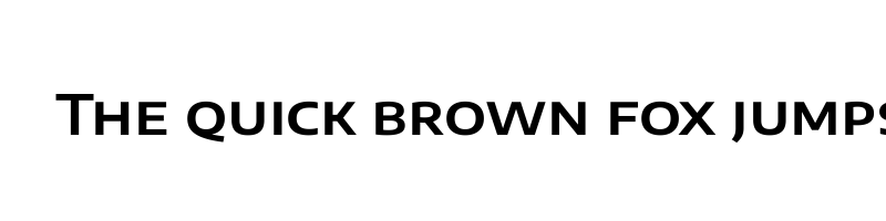 font preview of EncodeSansSC Expanded SemiBold