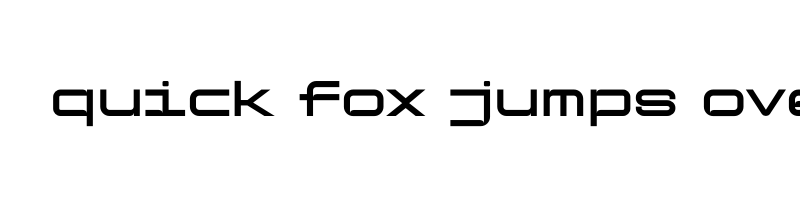 font preview of Enfonix