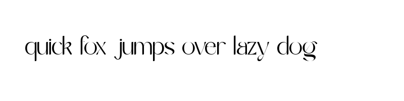 font preview of Eulogy ExtraLight