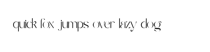font preview of Eulogy Thin