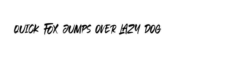 font preview of Evocative Free