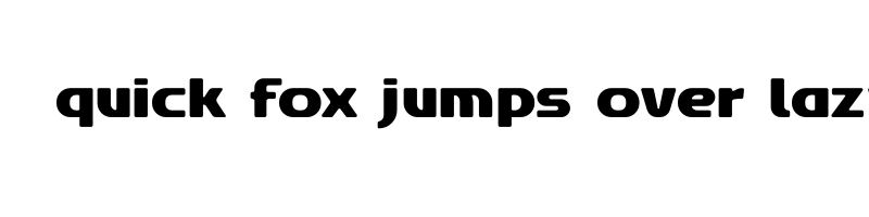 font preview of Expo Bold