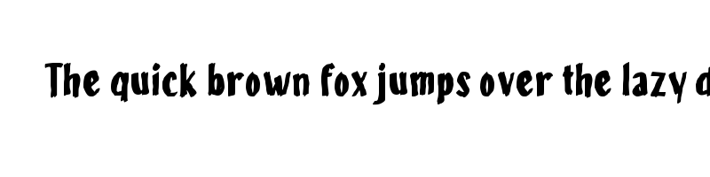 font preview of f Fandory