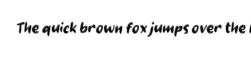 font preview of f Fighter Fish
