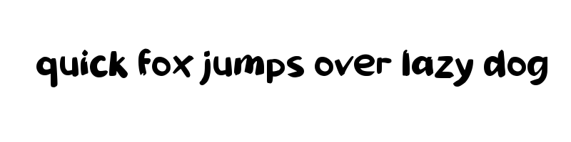 font preview of f Fowell