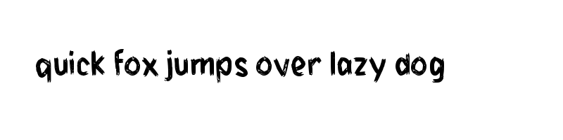font preview of f Foyard