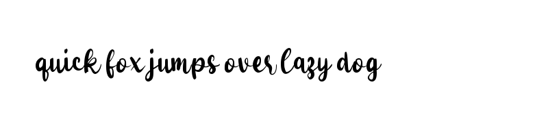 font preview of f Fricassee