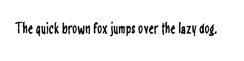 font preview of fFalsafah