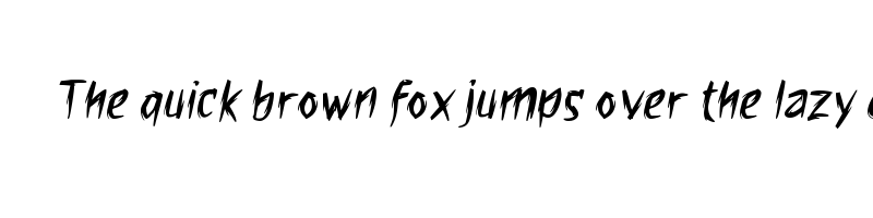 font preview of fFire Blast