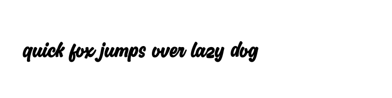 font preview of Flicker