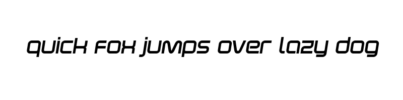 font preview of fox on thego Extra bold semital