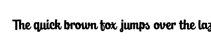 font preview of Fresh Market OTF