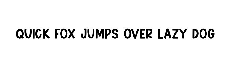 font preview of Friends zone