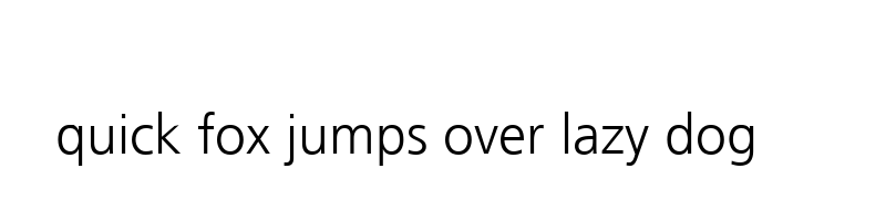 font preview of FrutigerLTArabic 45Light