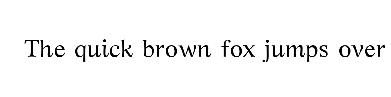 font preview of GFS Artemisia