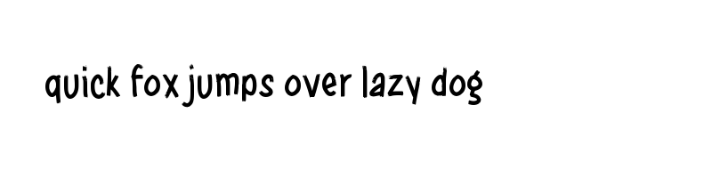 font preview of gGedean