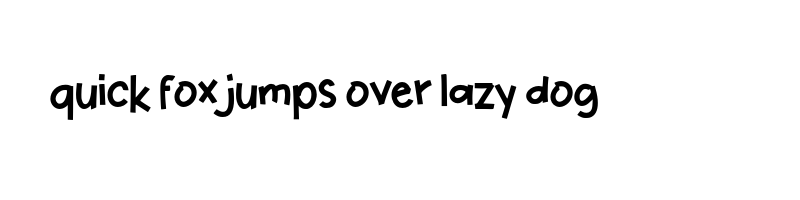 font preview of Goodzillaz