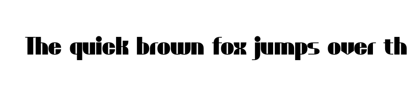 font preview of Grand Space