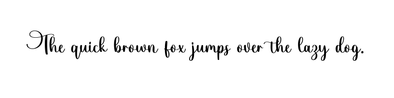 font preview of Greshian