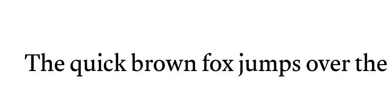 font preview of Gulzar Regular