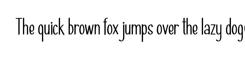 font preview of Haiesley Sans Condensed