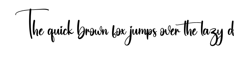 font preview of Handiwork OTF