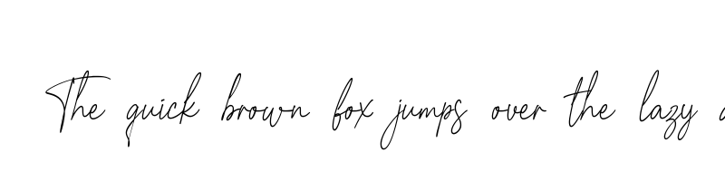 font preview of Hello August OTF