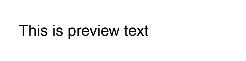 font preview of Helvetica Regular