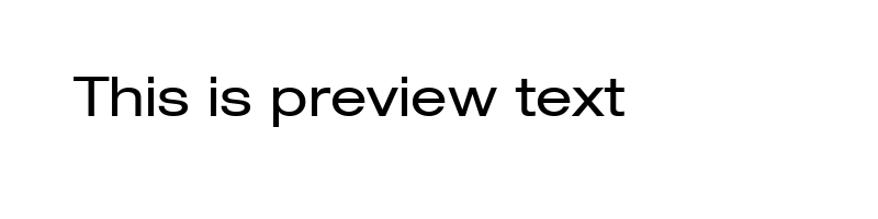 font preview of Helvetica53 Extended Roman