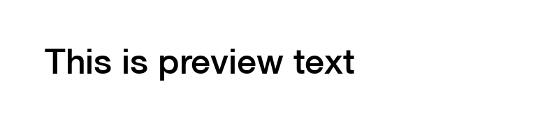 font preview of Helvetica65 Medium Medium