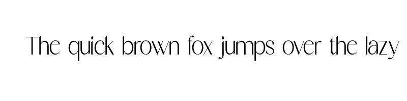 font preview of Herova