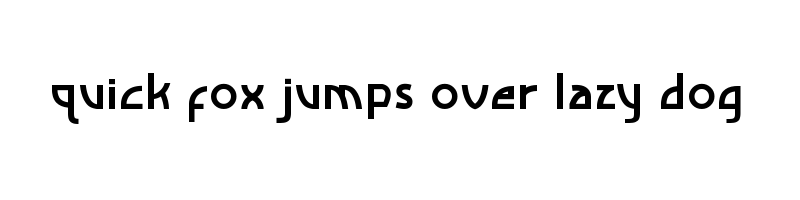 font preview of HEXAMIND
