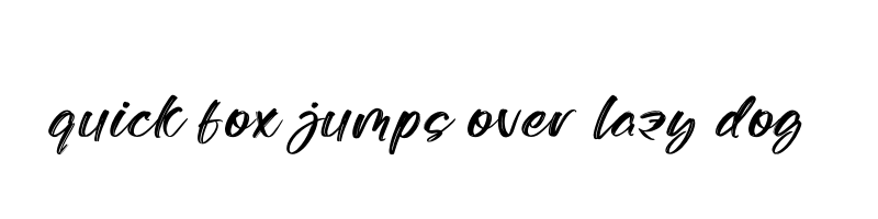 font preview of Hicks Bryant