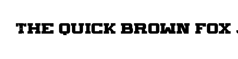 font preview of HUGE CRACK
