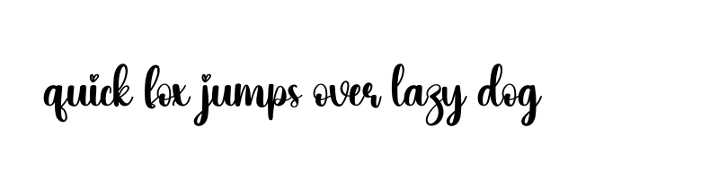 font preview of Hugging