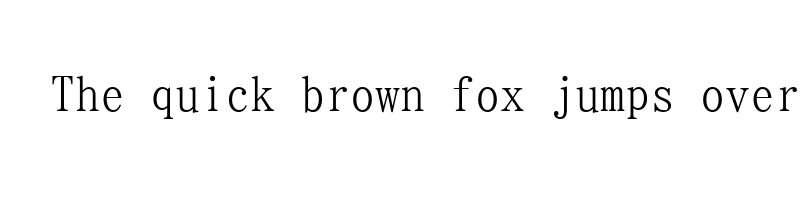 font preview of ipam