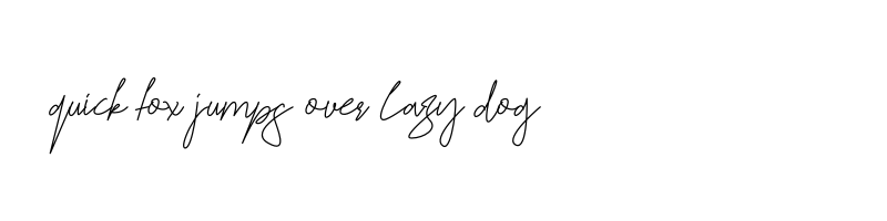 font preview of Jelitta Signature Regular