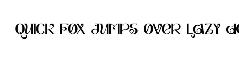 font preview of Jode DisplayTwo
