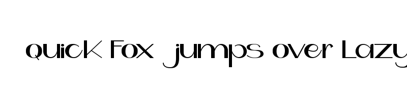 font preview of Jode