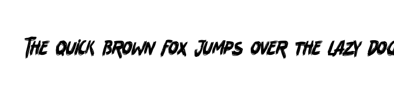 font preview of Joorick