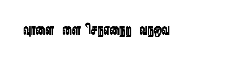 font preview of Karumpanai Regular
