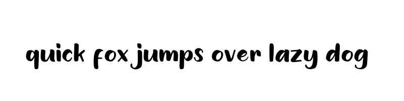 font preview of Kasper Lullaby