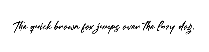 font preview of Kaylum Hutton