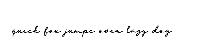 font preview of Keira Shabira otf