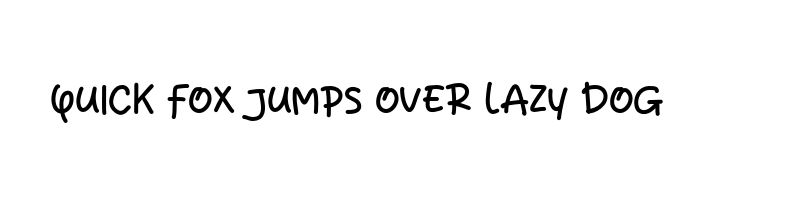 font preview of Kids Ballad otf