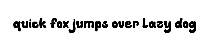 font preview of Kidsband