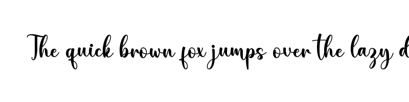 font preview of Kimberlyn