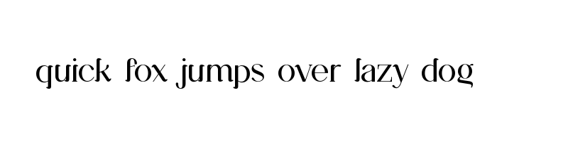font preview of Kinematical
