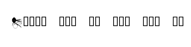 font preview of KR Christmas Jewels 2005 2 Regular