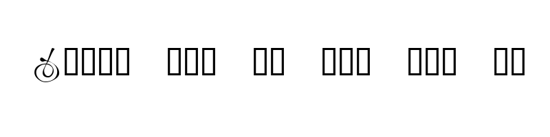 font preview of KR Fleur Flair 6 Regular
